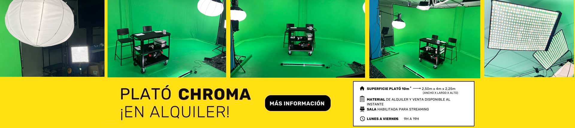 Plató Chroma Más Que Vídeo